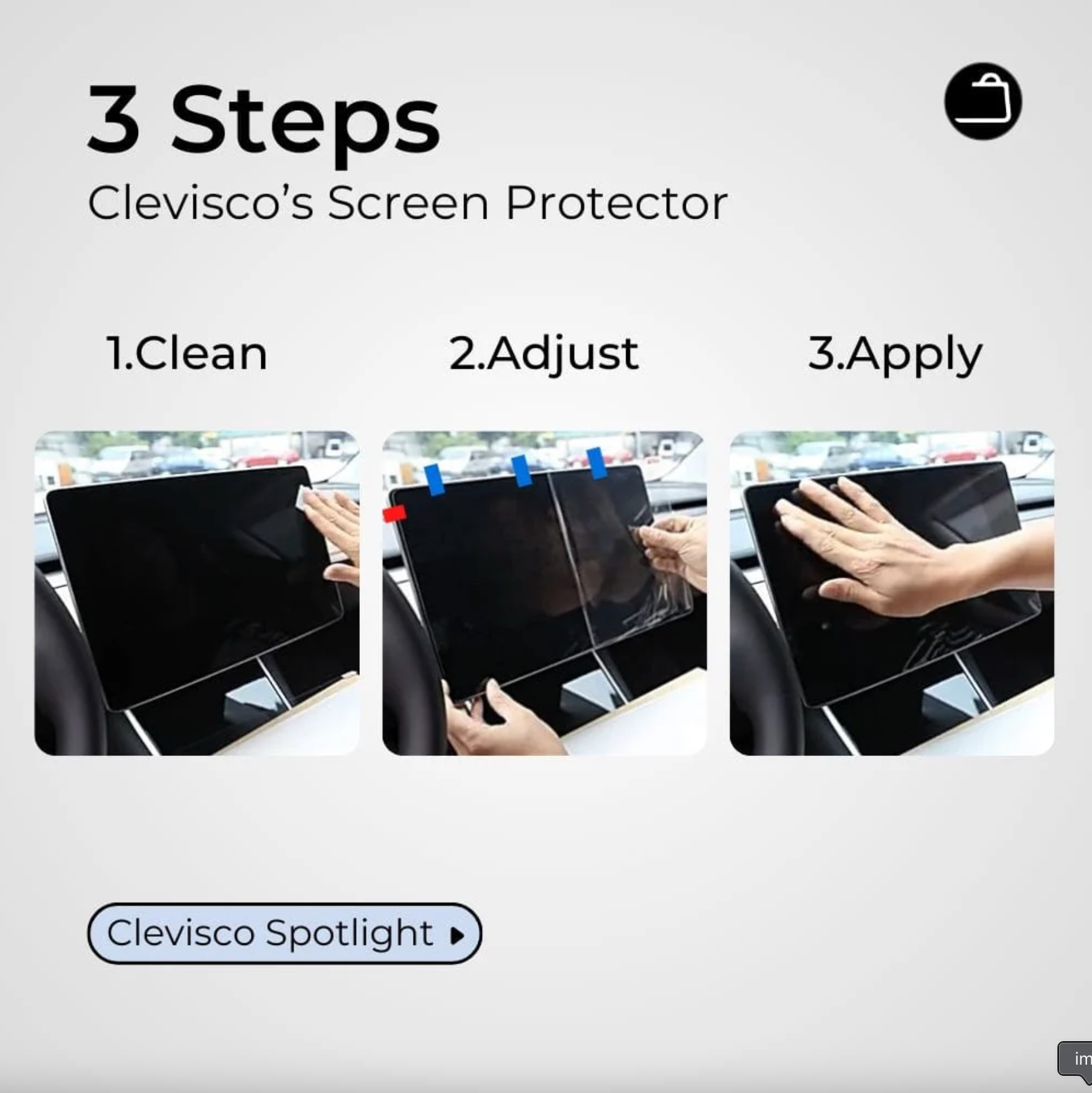 Screen Protector for Tesla Model 3 & Y